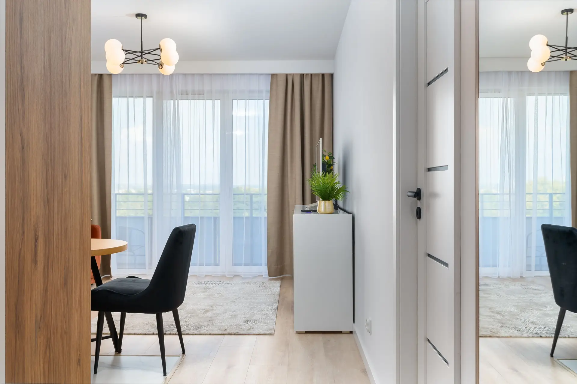Modern belvárosi apartman design