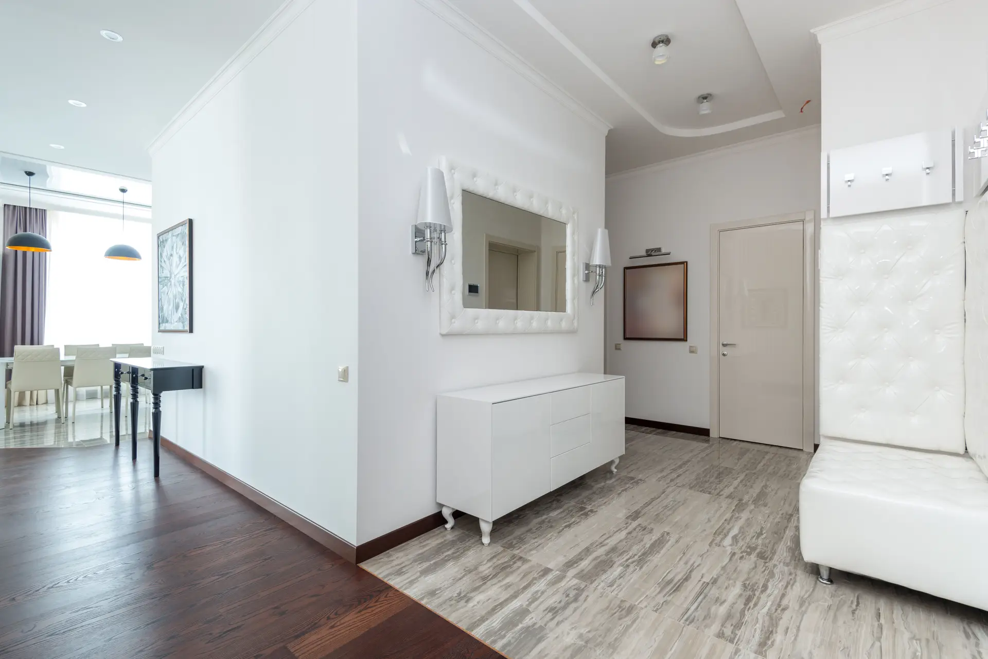 AvessiawhiteWorks elegáns, világos enteriőr tervezés